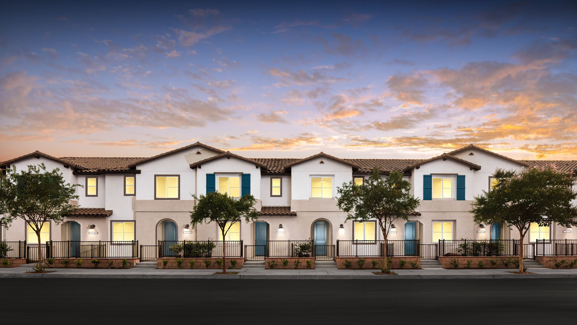 Community Exterior:Street View from West Merced Ave