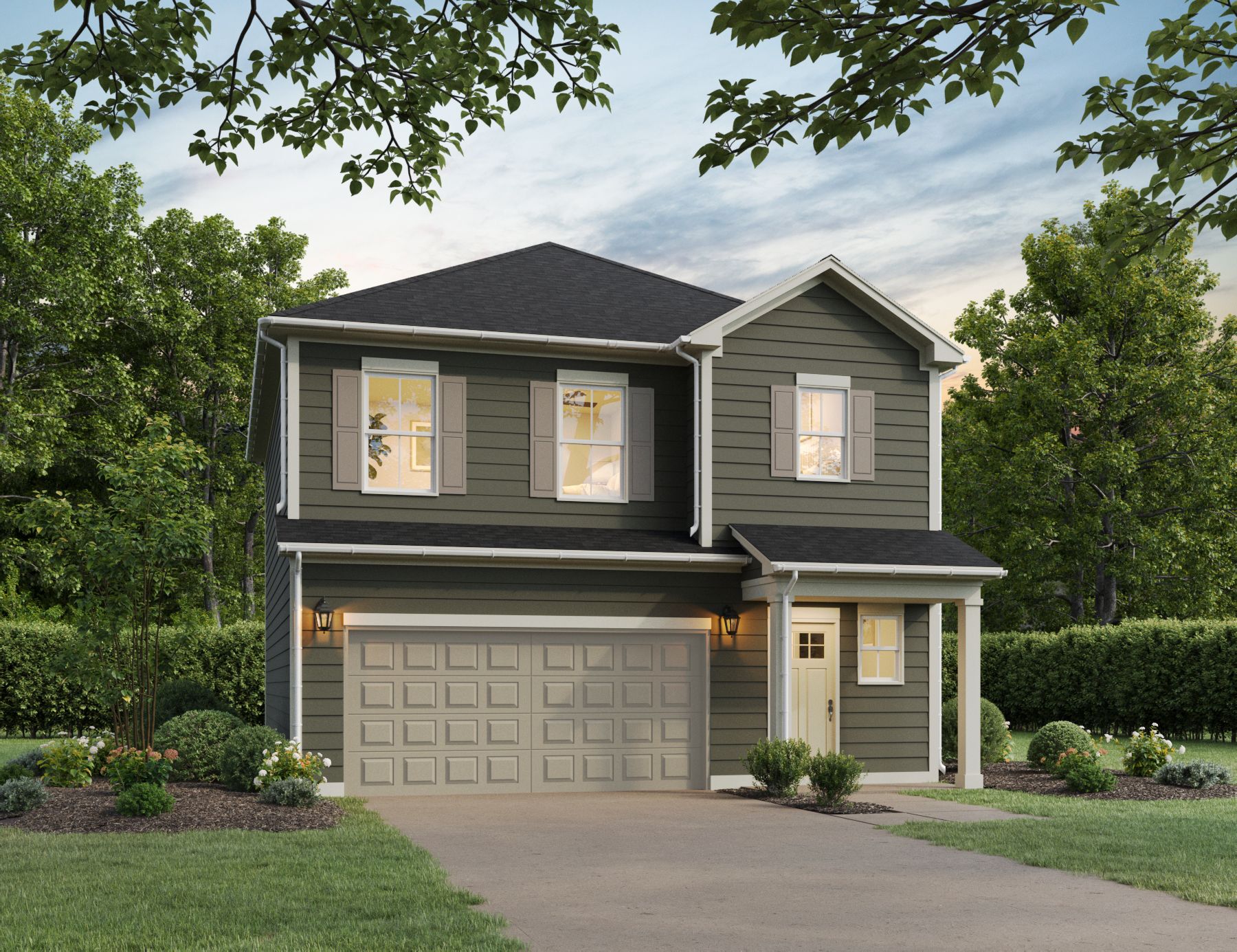 Exterior:Dogwood Elevation A