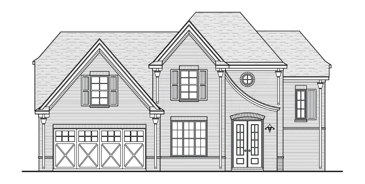 Exterior:Addison Elevation A