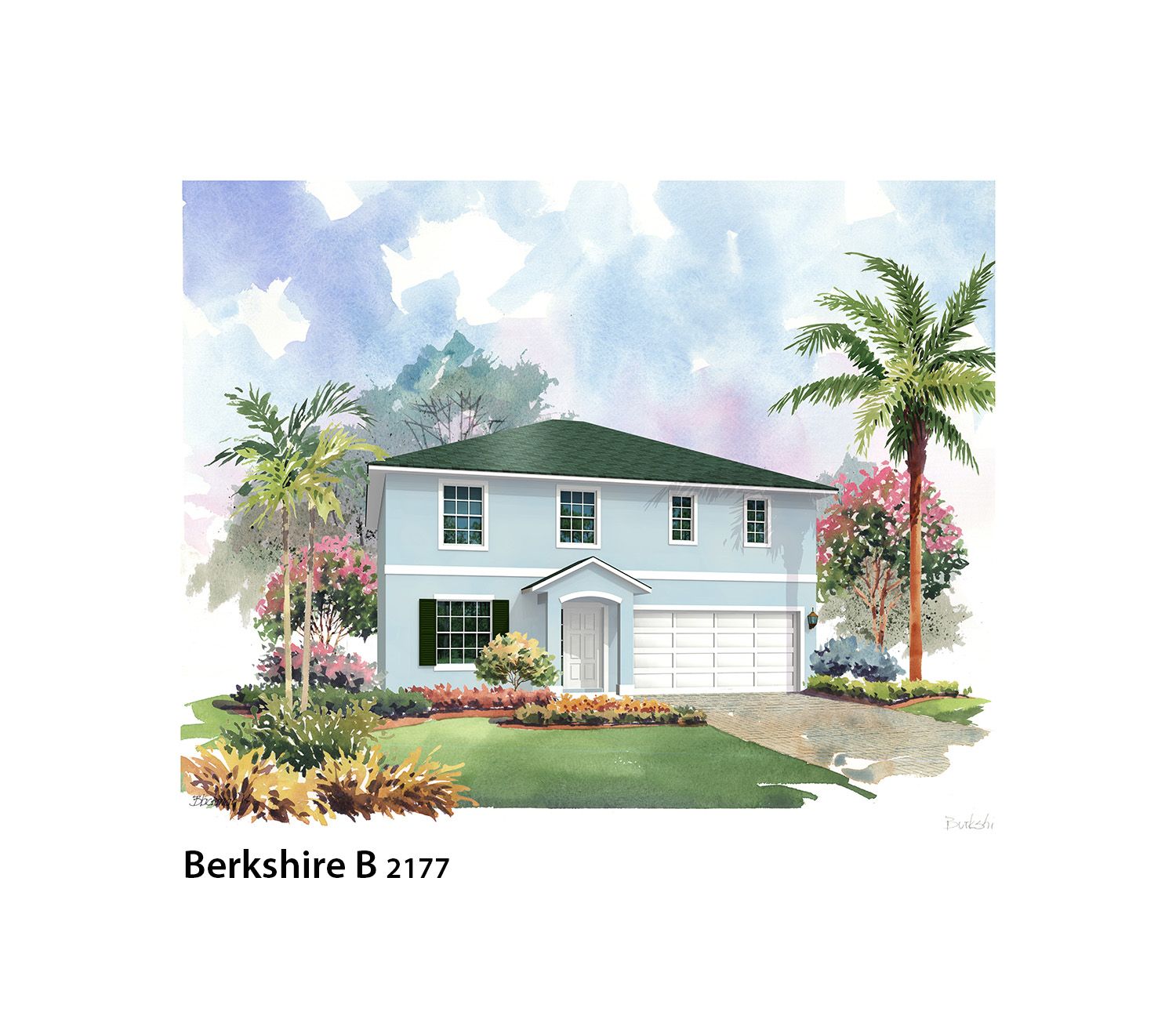 Berkshire 2177:Elevation B