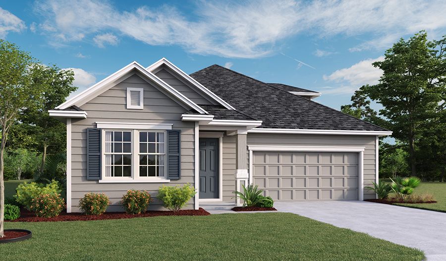 Appleby-J736-JAX Elevation K (2-Car):The Appleby - Elevation K