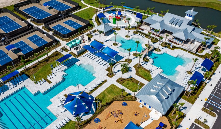 ElmCreekAtSilverleaf-JAX Aerial:Aerial of the Silverleaf Community