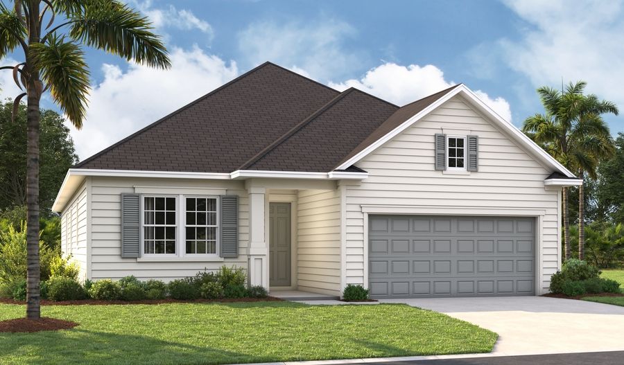 Hawthorne-J244-JAX Masterplan 2-car Elevation K:The Hawthorne Masterplan 2-car Elevation K