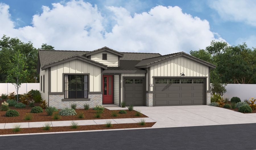 Carter-NB10-HavenatMurieta Elevation B:The Carter Elevation B