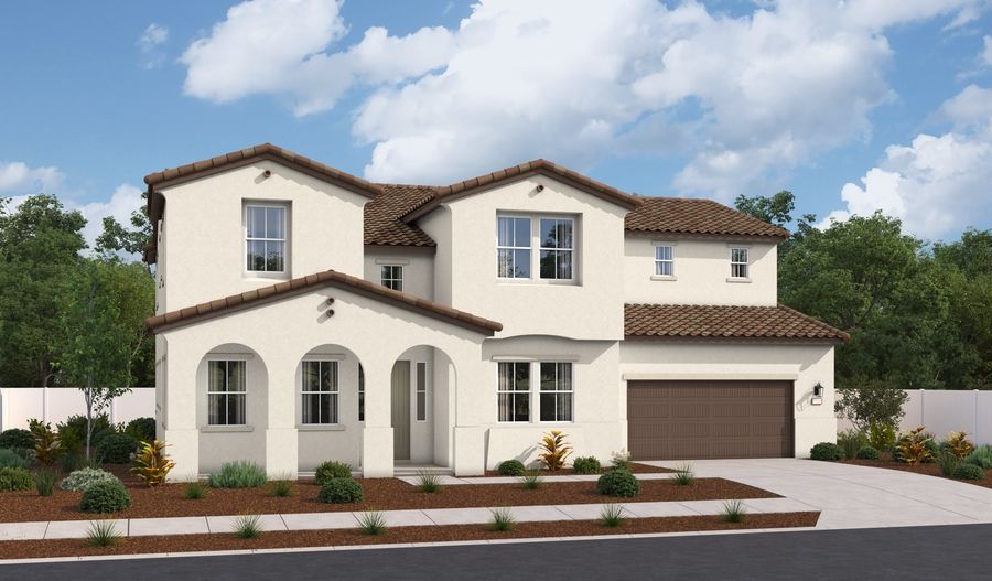 Hallowell-N46H-EstatesatCollegePark Elevation A:The Hallowell Elevation A