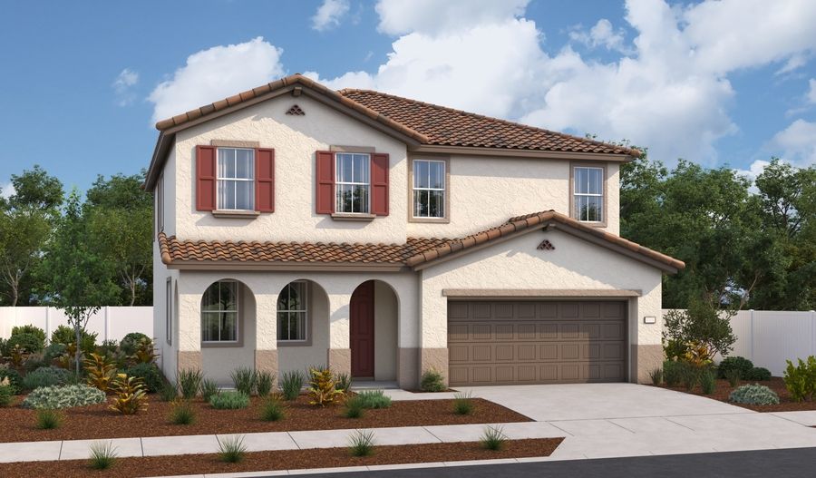 Hemingway-N250-VillaTicino Elevation A:The Hemingway Elevation A