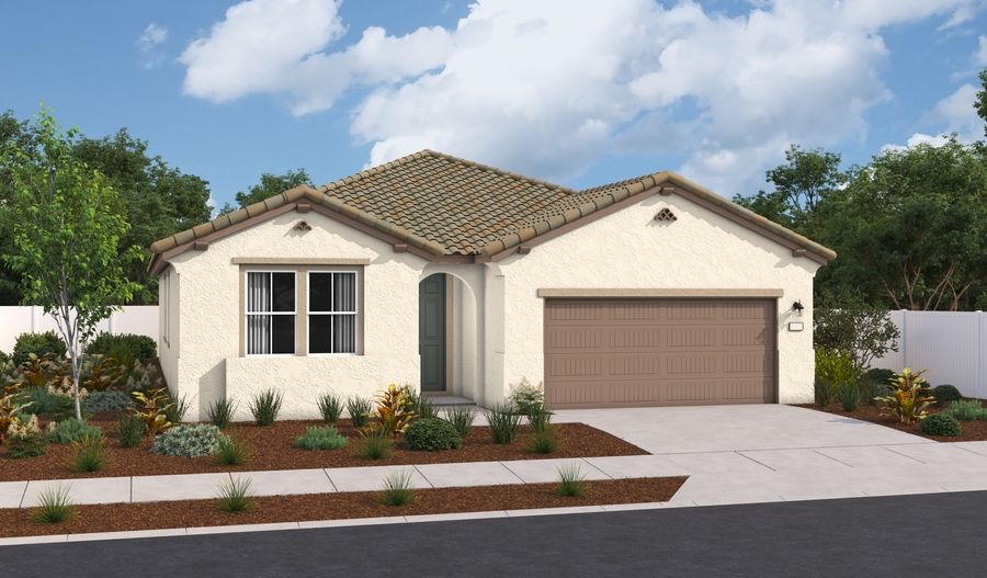 AlanII-N849-PreserveAtGateway Elevation A:The Alan II elevation A