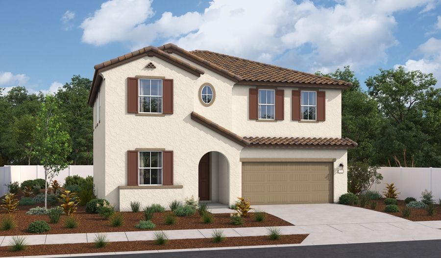 Andrea-N670-PreserveAtGateway Elevation A:The Andrea elevation A