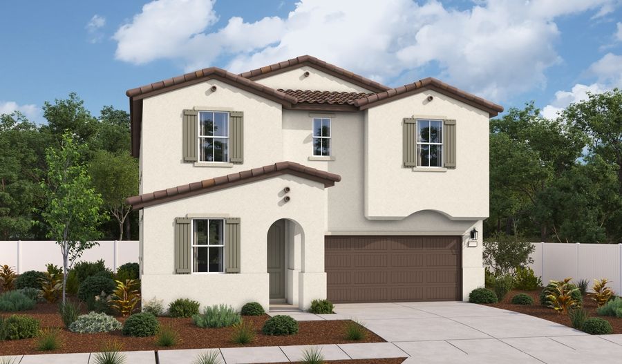 Bradford-N603-BellezaAtLakeview Elevation A:The Bradford Elevation A