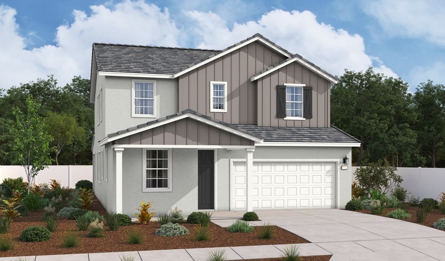 Foster-N598-BellezaAtLakeview Elevation B:The Foster Elevation B