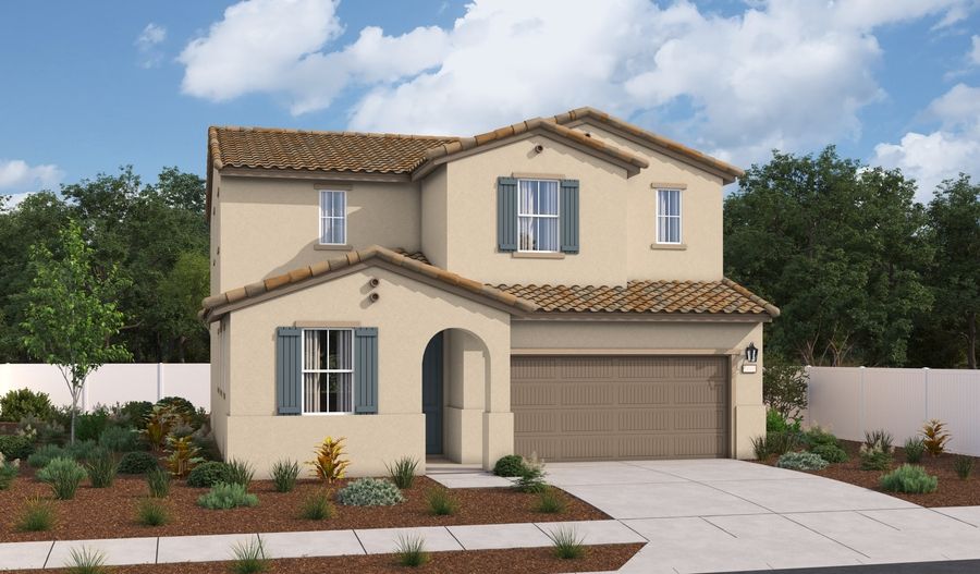 Fleming-N597-BellezaatLakeview Elevation A:The Fleming Elevation A