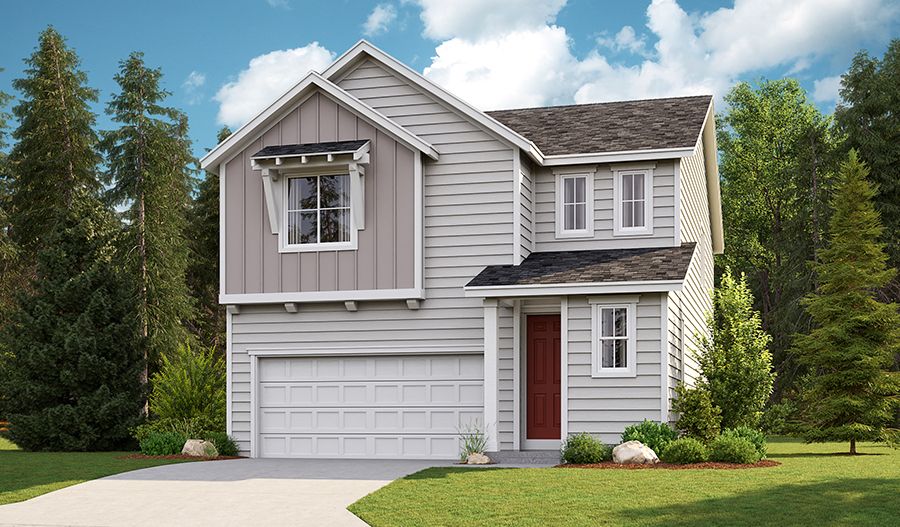 Lowell-W744-NorthCreek Elevation G:The Lowell - Elevation G