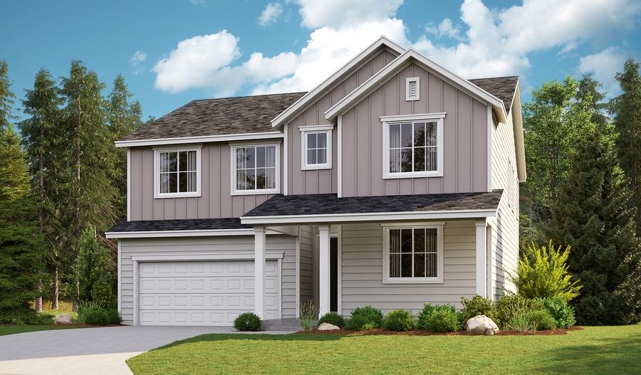 Andrea-W670-McCormickTrails Elevation A:The Andrea Elevation A