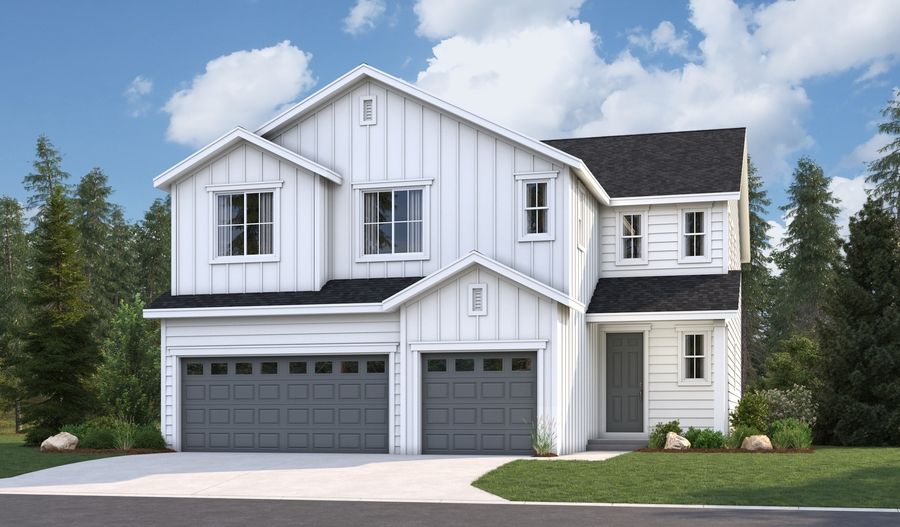 Yorktown-W725-Tehaleh Elevation P:The Yorktown Elevation P