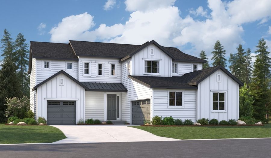The Daley-W600-Tehaleh elevation P:Exterior P of the Daley
