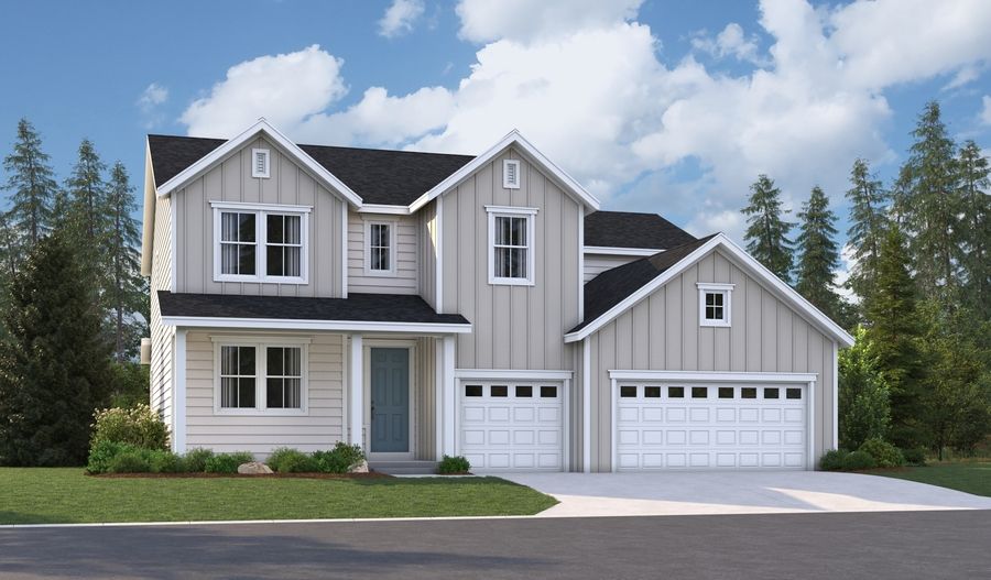 Donovan-W639-Tehaleh elevation P:The Donovan elevation P