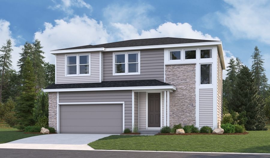 Beford-W722-DouglasFarm Elevation C:The Bedford elevation C
