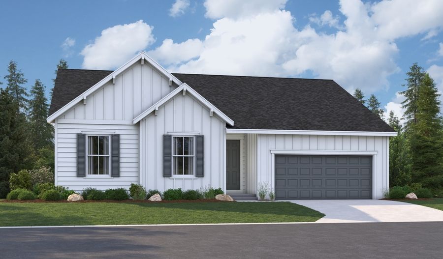 Decker-W20D-LukesLanding Elevation A:The Decker Elevation A