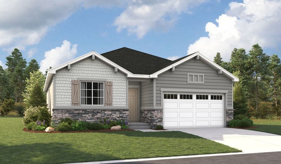 Ponderosa-321-DeerRun Elevation E:The Ponderosa Elevation E