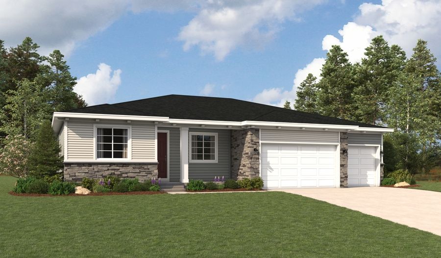 Helena-U236-UT Master Elevation C:The Helena - Elevation C