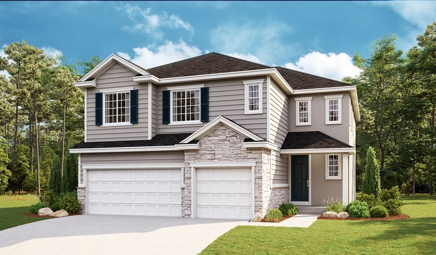 Yorktown-U725-UT Master Elevation E:The Yorktown Elevation E