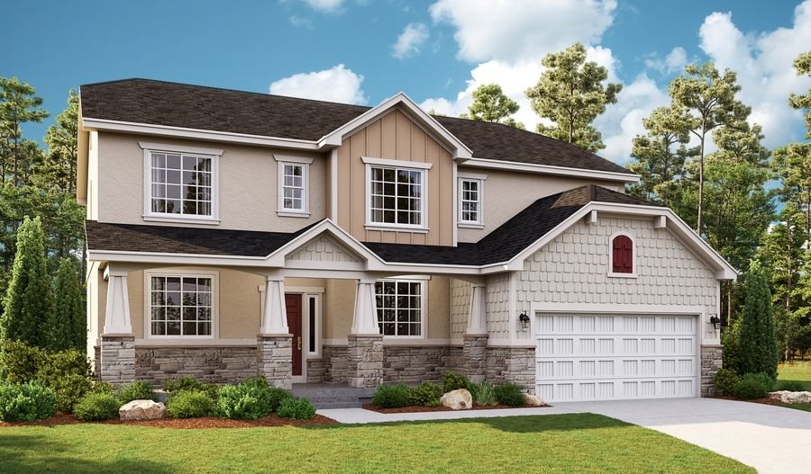 Daniela-U278-SagePark Elevation E:The Daniela Elevation E
