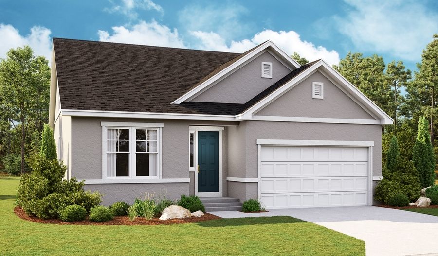 Avril-U618-UT Master Elevation A:The Avril - Elevation A