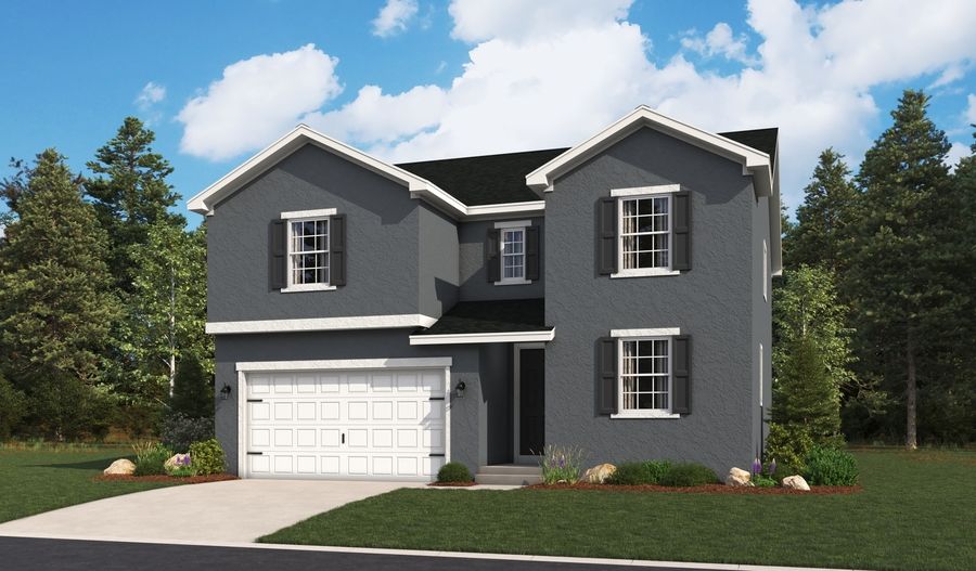 Coronado-U723-UT Master Elevation A:The Coronado Elevation A