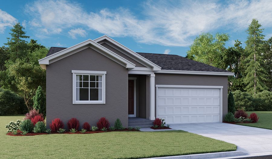 Alexandrite-U921-SLC Elevation A:The Alexandrite - Elevation A