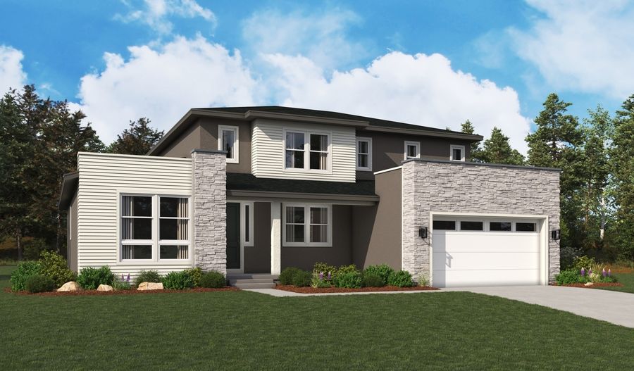 Jessica-U290-Utah Master elevation B:Jessica elevation B