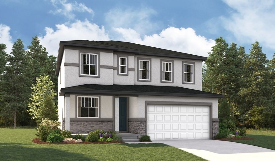 Lapis-U915-BeetonPath Elevation E:The Lapis elevation E