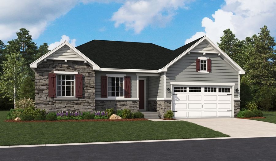 Bryce-U168-PasturesatSaddleback Elevation F:The Bryce Elevation F