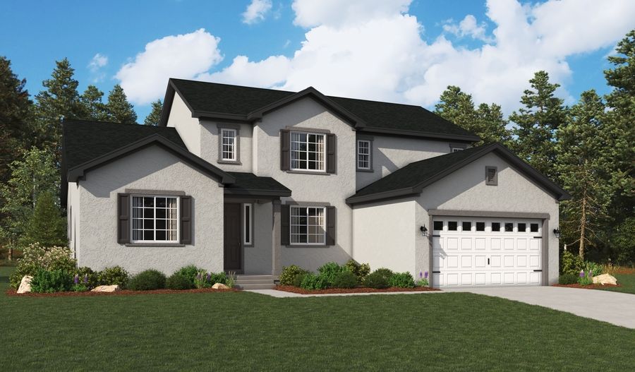 Jessica-U290-TetonRanch Elevation A:The Jessica Elevation A
