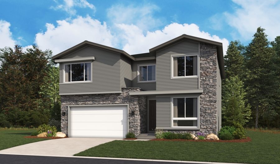 Coronado-U723-GreatBasinAtOlympia Elevation B:The Coronado Elevation B