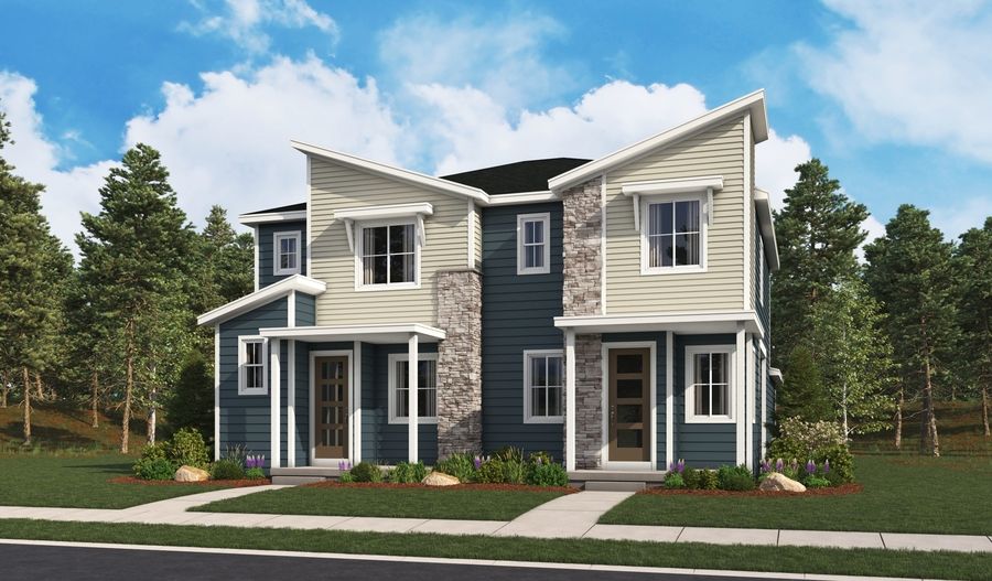 Chicago-U770-VillagesatArrowheadPark Elevation B:The Chicago Elevation B