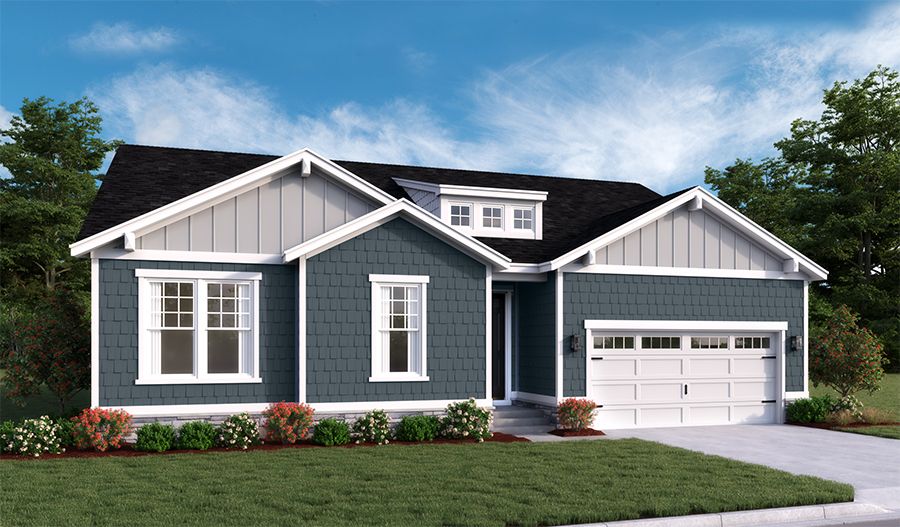 Decker-M20D-MidAtlantic Elevation D (masterplan):The Decker - Elevation D