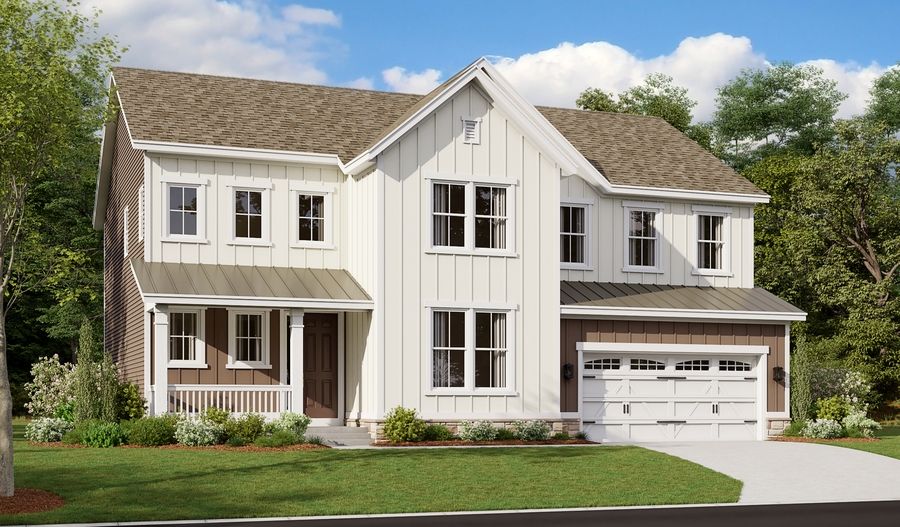 Presley-M899-MidAtlantic Masterplan Elevation D:The Presley - Elevation D