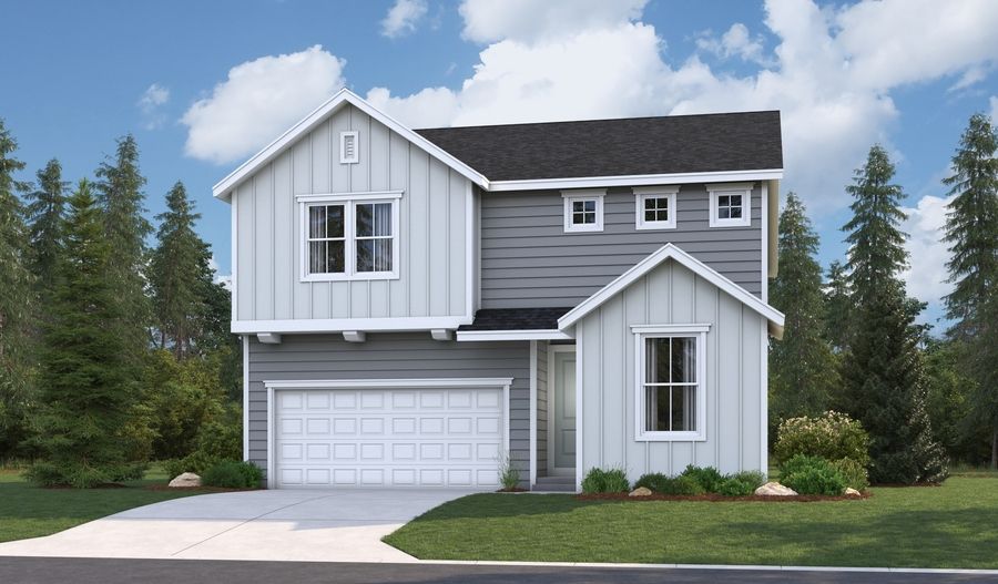 Moonstone-G914-LudenEstates Elevation A:The Moonstone Elevation A