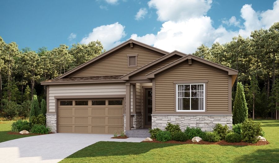 Arlington-D721-CreeksideVillage Elevation A:The Arlington Elevation A