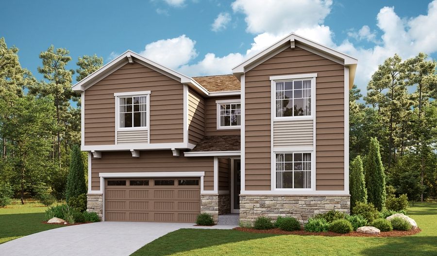 Coronado-D723-CreeksideVillage Elevation A:The Coronado Elevation A