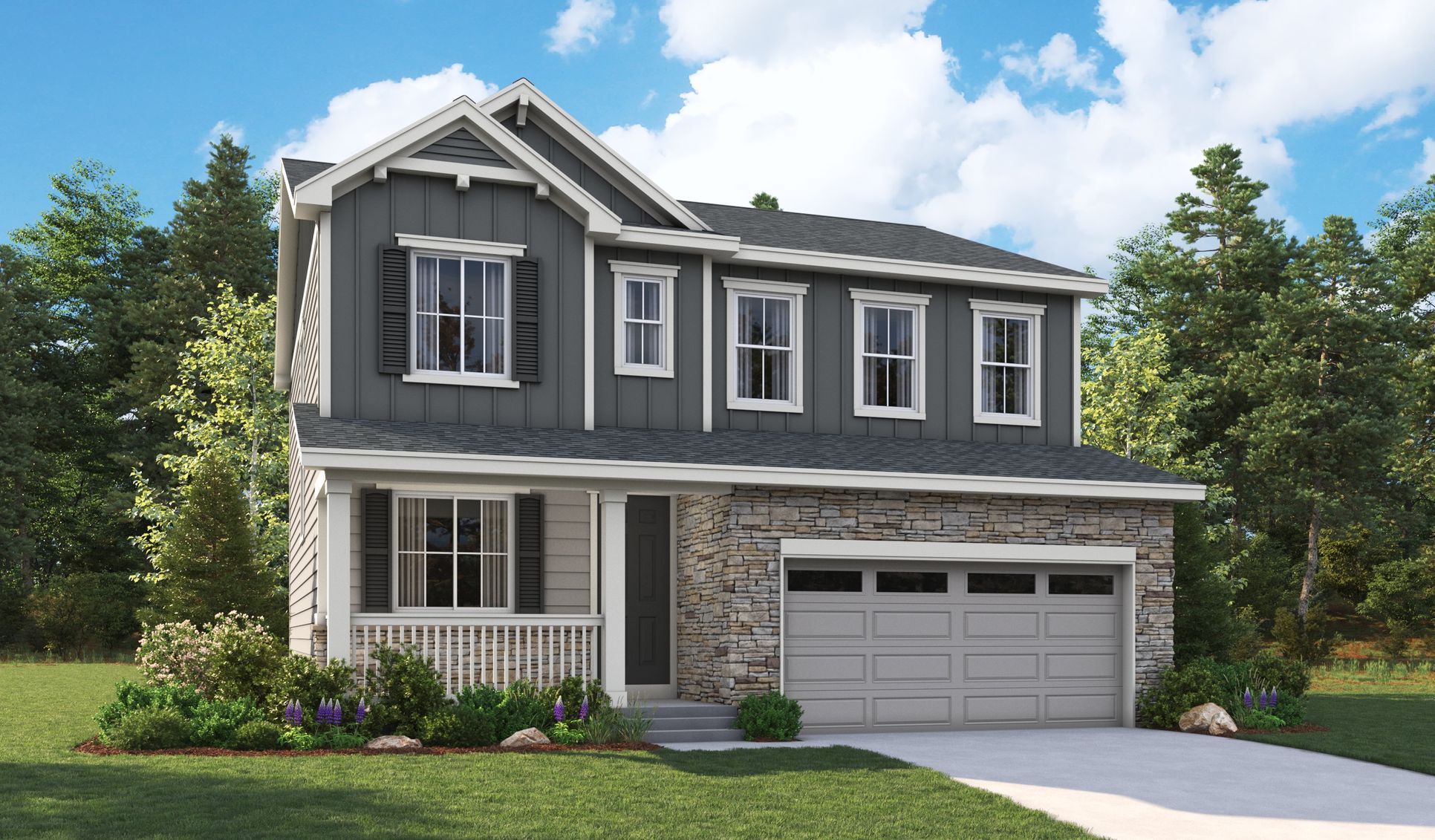 Lapis-D914-SeasonsAtRevere elevation A:The Lapis Elevation A
