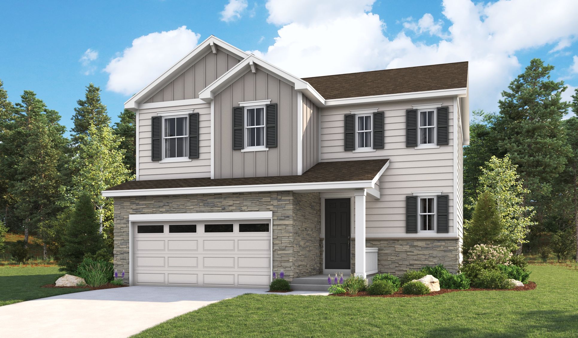 CoralII-D942-SeasonsAtRevere elevation A:The Coral II Elevation A