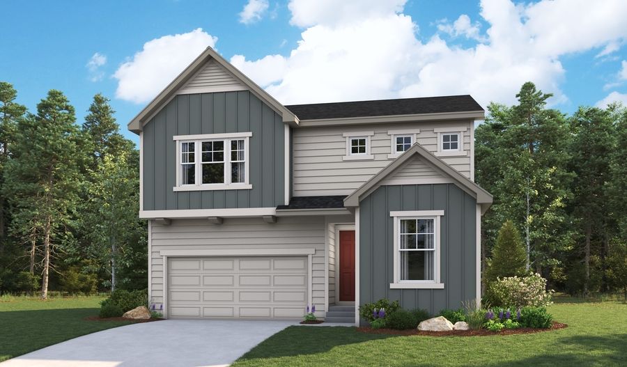 Moonstone-D914-PrairieSong Elevation A:The Moonstone Elevation A