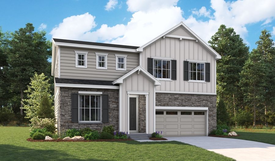 Tourmaline-D923-SeasonsAtThompsonRiverRanch Elevation A:The Tourmaline Elevation A