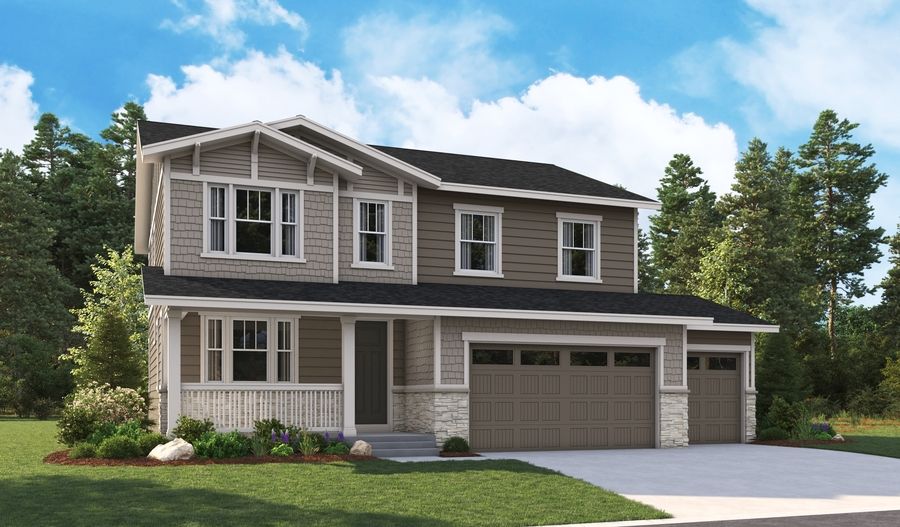 Hemingway-D250-BarefootLakes Elevation B:The Hemingway elevation B