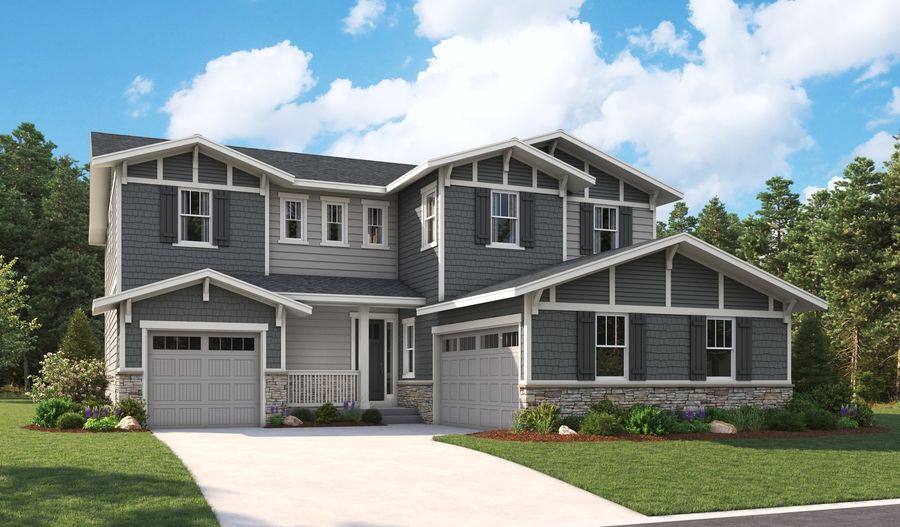 Daley-D600-Lakeview Elevation A:The Daley elevation A