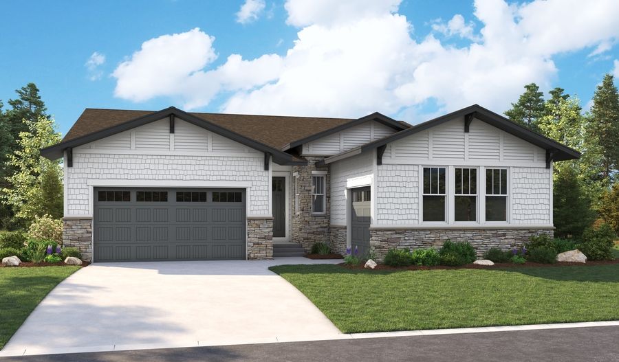 Pinecrest-D853-Lakeview Elevation A:The Pinecrest elevation A