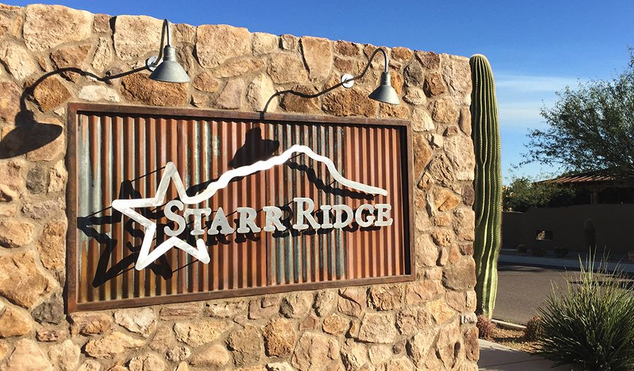 Starr Ridge - Monument sign