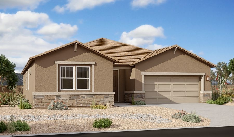 Cassandra-T642-SkyVillageAtRockingK Elevation B:The Cassandra Elevation B