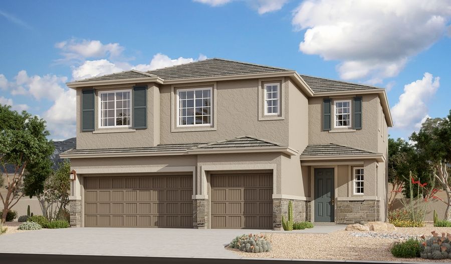 Yorktown-T725-SkyVillageAtRockingK Elevation C:The Yorktown Elevation C